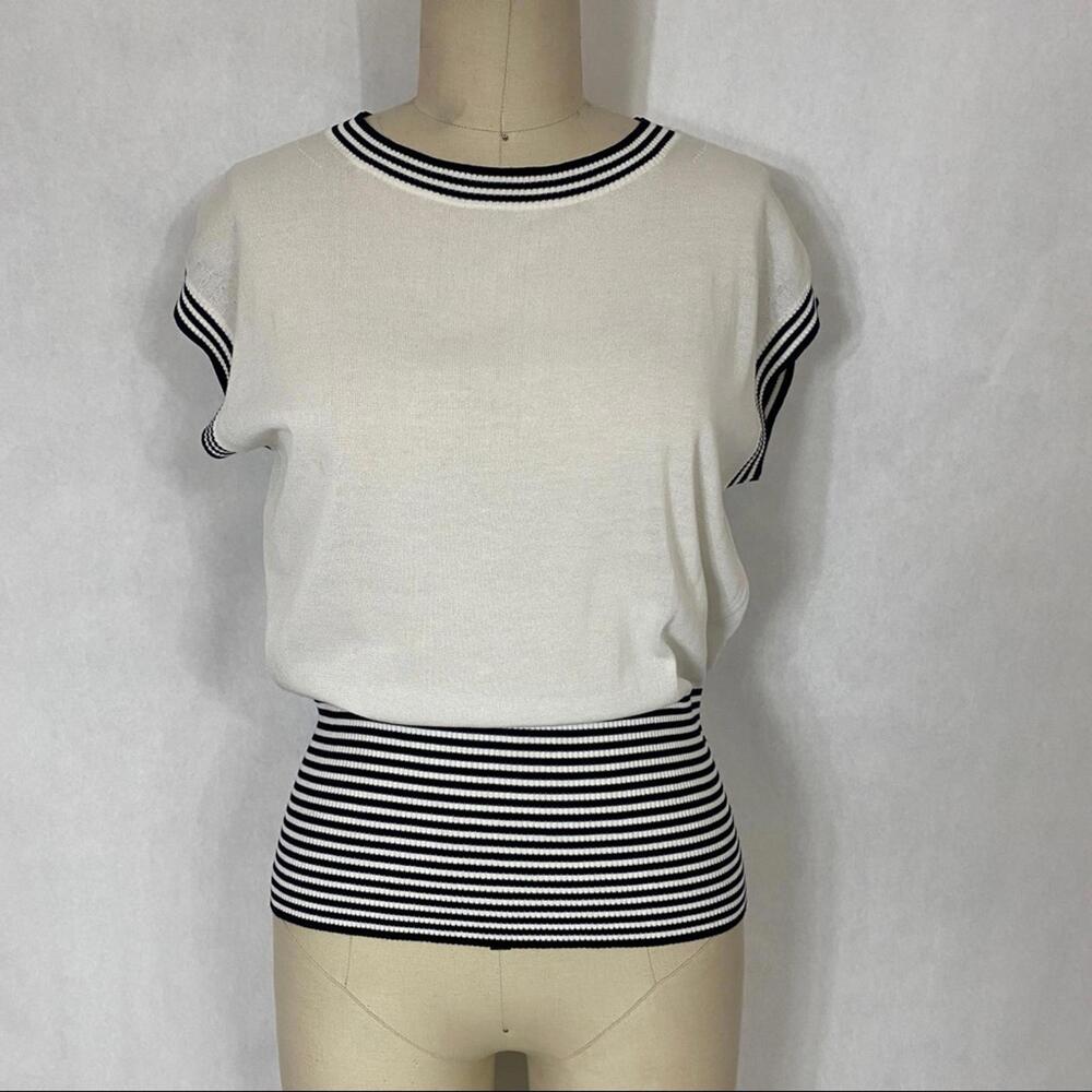 Astraet knit crewneck top